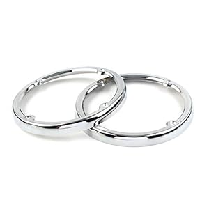 Sikuai Speaker Cover Trim Speaker Trim Ring For Harley Electra Glide Ultra Limited Tri Glide 2014-2019 2 31z9npb6 yl. sl500 . ss300