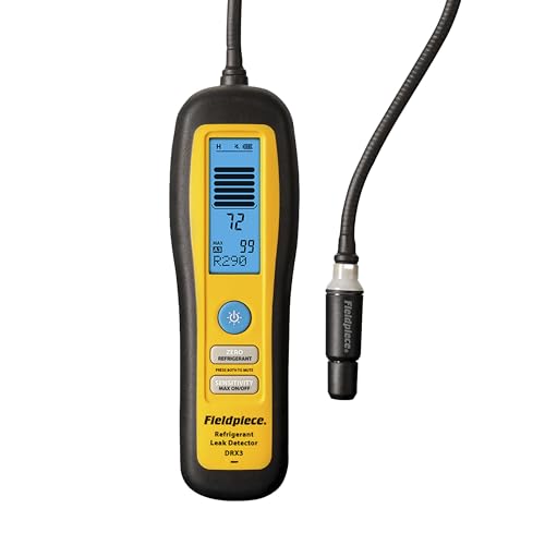 Image of Fieldpiece - DRX3 – Refrigerant & Combustible Gas Leak Detector - Detects A3, A2L, A1 Refrigerants and Combustible Gases - Lightweight HVAC Tool