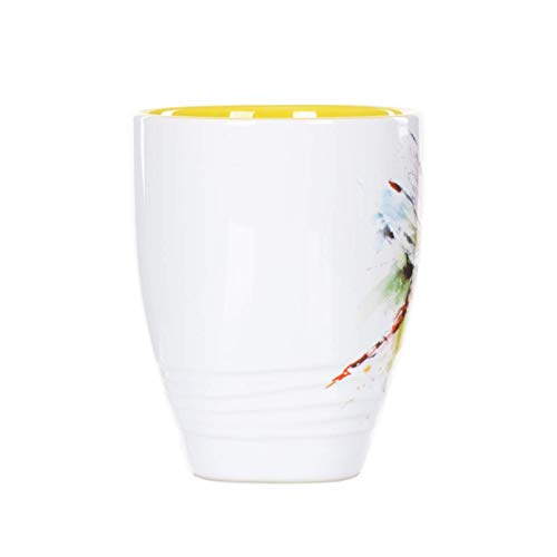 Taza decorativa de cerámica Stoneware Dragonfly miniatura 3