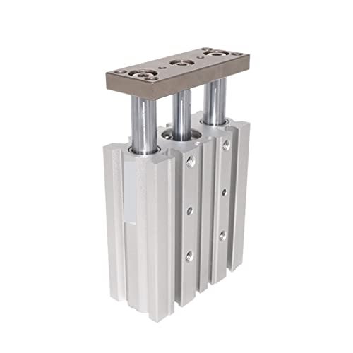 Vérin pneumatique MGPL50 alésage 50mm avec course 125mm et tige de guidage intégrée