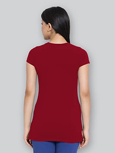 Image of Lyra Women's Printed Regular Fit T-Shirt