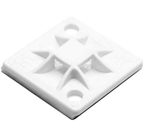 HellermannTyton 151-10904 Q Mount with Adhesive, 0.79