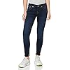True-Religion-Womens-Jennie-Mid-Rise-Curvy-Fit-Skinny-Ankle-Jean True Religion Women's Jennie Mid Rise Curvy Fit Skinny Ankle Jean, Indigo Upgrade, 27