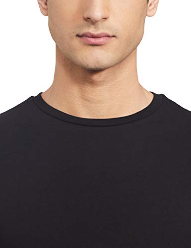 Image of Amazon Brand - Symbol Men's Solid Cotton T Shirt | Plain | Round Neck | Half Sleeve - Regular Fit | Combo Pack of 3 (Available in Plus Sizes)