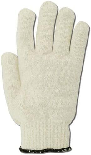 Miniatura 3 de MAGID T693J KnitMaster - Guantes de punto de algodón y poliéster pesados, trabajo, calibre 7, grosor de 10 pulgadas de largo, tamaño jumbo, color