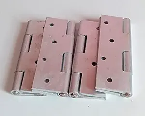 Aluminium Butt Hinges (4 Pcs) 4inch