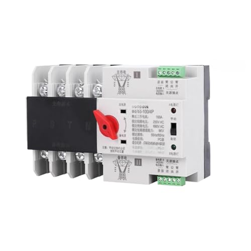 Disjoncteur inverseur 220V triphasé 4P 25A commutateur manuel de source