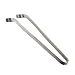 saizone Pinza da Cucina, Pinza per Griglia in Acciaio Inossidabile, Pinza per Griglia,Pinza per Griglia Curva,Colore Argento, Lavabile in Lavastoviglie, 34 cm