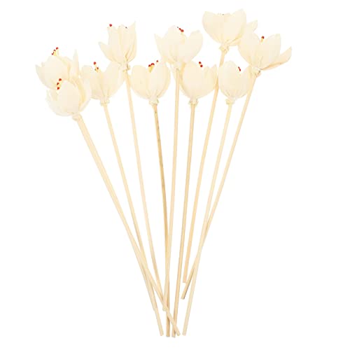 PRETYZOOM Flower Diffuser Sticks Set Essential Oil Diffuser Refills Scented Sticks