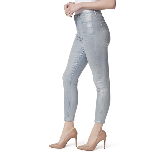 Jessica Simpson Women's Adored Curvy High Rise Ankle Skinny Standard, Envy INTO The Blues2