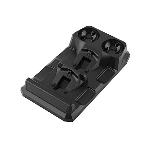 PUSOKEI 4 in 1 Fast Charger for PS Move/PS4 Controller, Game Console Charging Dock Station Stand for PS Move/PS4 Wireless Controller