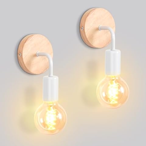 iDEGU Set of 2 Indoor Wall Lights Cover