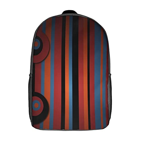 Sac à dos artistique impression 3D durable sac d'école ado