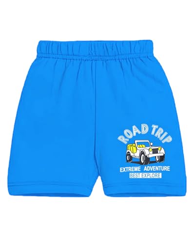 Image of Kuchipoo Boys Regular Fit Cotton Shorts - Pack of 5