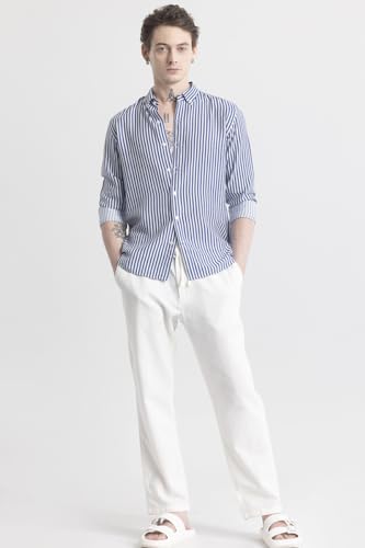 Image of SNITCH Stripehaven Mauve Stripe Shirt