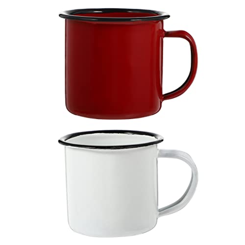 BESTonZON 2 Unids Camping Taza de Café Tazas de Vino Tazas Pequeñas Pequeñas Vitivinantes Vajillas Camping Plano Plano…