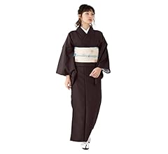 【お茶席用に】★★新品未使用　洗える紋意匠色無地(ポリ100%)Mサイズ★★ 洗える着物 色無地 袷 女性 レディース S M L BL サイズ 全6色