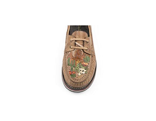 Roper Women's Brown Cactus Wedge Mules Size 52