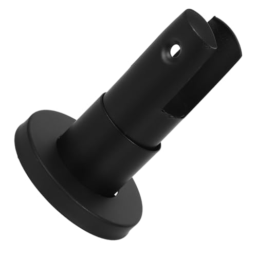 Cabilock Bathroom Bracket Legs Bathroom Stall Hardware Partition Bracket Bathroom Partition Hardware Toilet Partition Foot Restroom Parts Public Accessories Black Stainless Steel