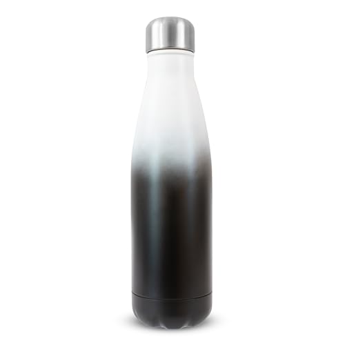 Hy-Pro Officially Licensed Newcastle United F.C. Thermal Bottle, Stainless Steel, Double Wall, Vaccum Flask, Fade Design - Image 2