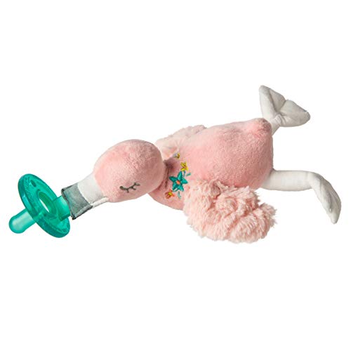 Image of Mary Meyer WubbaNub Infant Pacifier, 6-Inches, Tingo Flamingo