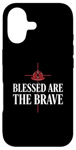 Blessed Are the Brave Firefighter Thin Red Line �X�}�z�P�[�X iPhone 17 �p