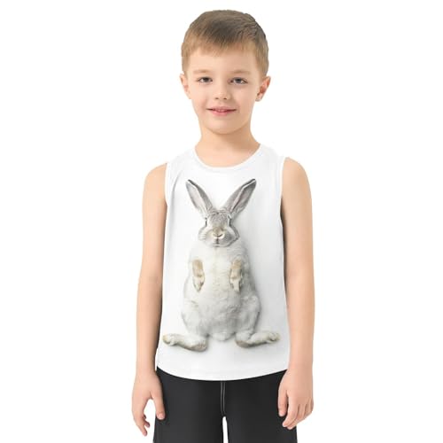 Funny Boys Tank Top Shirts Sleeveless T-Shirts Crew Neck for Kids Clothing Children2