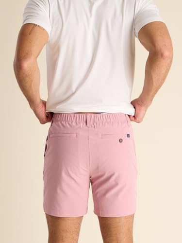 Image of Chubbies Everywear Men's Shorts - Mens Shorts Casual 6in Inseam, Elastic Waist, Water-Resistant, Zipper Pocket