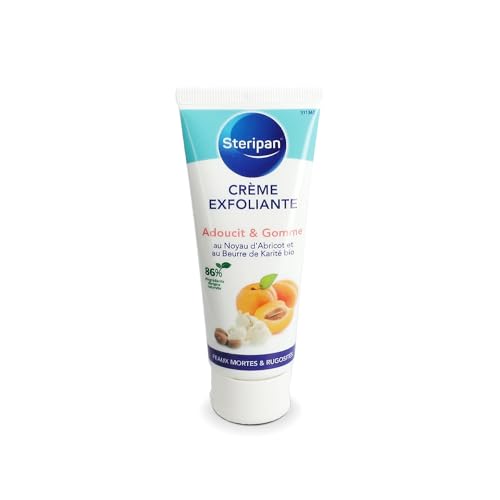 Crème exfoliante Steripan pieds et corps aux noyaux d'abricot 75ml