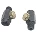 OZXNO 2 Pcs Brass In-Line Air Flow Regulator Adjustable 1/4