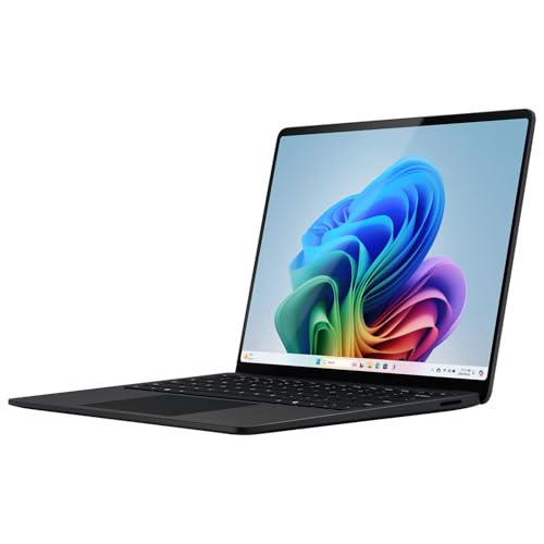 Image of 2024 Microsoft Surface Laptop 7th Edition, Copilot+ PC, 13.8in Snapdragon X-Elite 16GB RAM 512GB SSD Win 11H Black (Renewed)