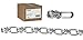 Campbell 0744024 Low Carbon Steel Lock Link Single Loop Chain in Carton, Zinc Plated, 4/0 Trade, 0.16" Diameter, 100