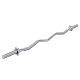 Gorilla Sports SZ Curlstange 30mm, 120cm mit Sternverschlüssen, bis 180kg