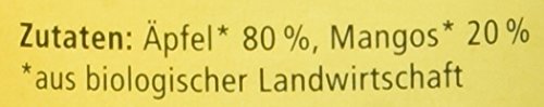 Alnatura Bio Apfelmark mit Mango, Vegan, 360g – Bild 7