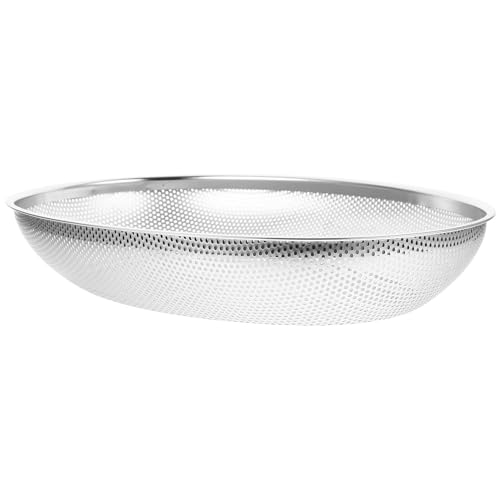 Gatuida Colino in Acciaio Inossidabile con Rete Fina Scolapasta Multifunzione per Cucina Cestello Drenante per Verdure Frutta e Riso Resistente Deformazioni per Lavello e Preparazione