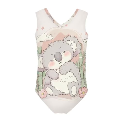 Image of Girls' Swimwear for 3-14 Cartoon Bathing Suit Girl Swimsuit Gym Leotard
