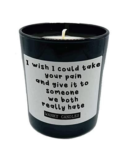 Vela Get Well Thinking of You, vela de animación, vela de accidente, vela de cáncer, lesión - Take The Pain WCBJ186 Cover