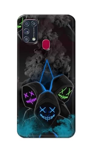 Image of PRINTFIDAA Printed Hard Back Cover Case for Samsung Galaxy M31 | Samsung Galaxy M31 Prime | Samsung F41 | Samsung M21s Back Cover (Mask Man) -112