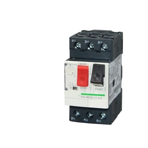 Disjoncteur moteur GV2ME16C pour protection de circuit électrique triphasé 9-14A