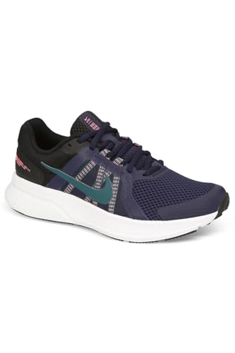Nike Run Swift 2 Womens Running Trainers CU3528 Sneakers Shoes (UK 5.5 US 8 EU 39, Blackened Blue Dark Teal Green 401)2