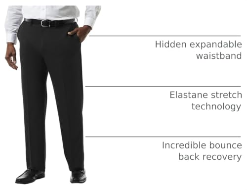 Haggar Men's Premium Stretch Classic Fit Big & Tall Suit Separates-Pants & Jackets - image 4