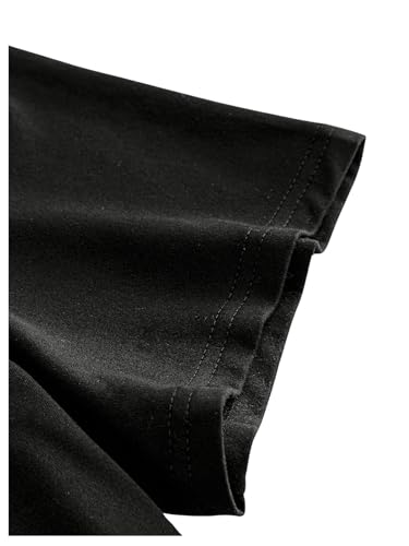 SOLY HUX Women's Plus Size T Shirt Dress Half Sleeve Crewneck Loose Summer Dresses4