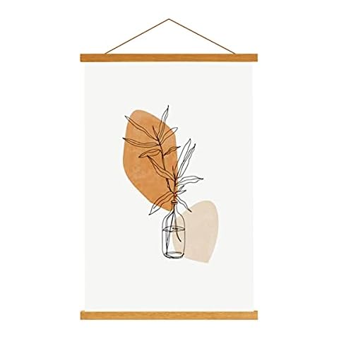 Sanauto A1 Magnetic Wooden Poster Hanger Cover