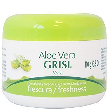 Grisi Aloe Vera Face Cream & Body Lotion Freshness, 3.8 oz (Pack of 10)