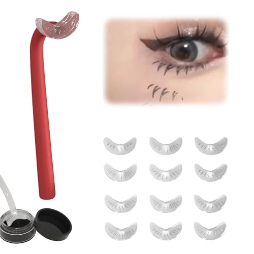 Strumento per timbri delle ciglia, 6 Pcs Timbri