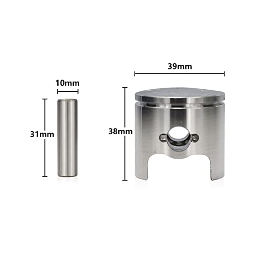 SEEDDFF 39-mm-Zylinderkolbenringsatz Passend for 3800/38CC-Kettensägen-Zylinderkolbendichtungssatz Kettensägen… – Bild 3
