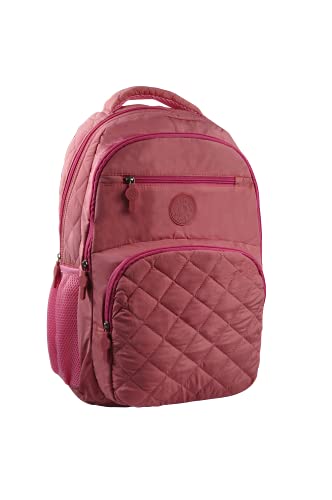 Mochila casual, Poliester, Feminina, Vermelha