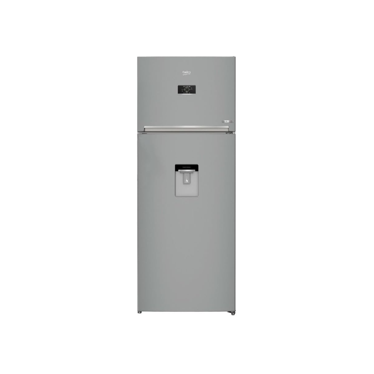 Beko Frigo Doppia Porta No Frost 455lt E 70cm Silver Rdne455e40dsn