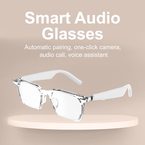 Tunifi G01 Smart Glasses Wireless Bluetooth with Magnetic Charging Hands-Free Calling, Anti-Blue Light, Sport Headset, Eyewear Intelligent... - Image 5