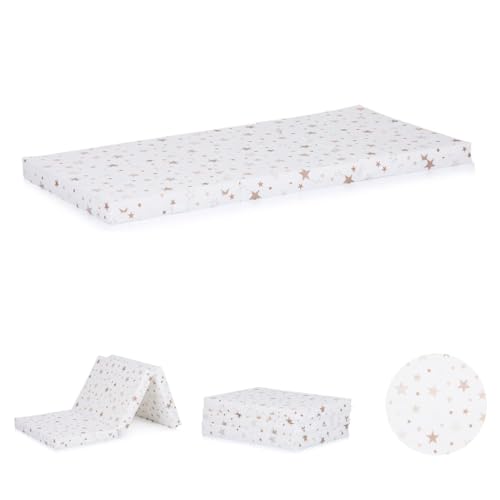 Matelas lit bébé Stars pliable idéal pour résoudre le manque de place et les voyages